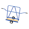 Porte panneaux 450 kg bras extensibles avec tablettes bois