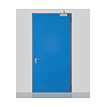 PORTE PROGET  EI2 60 1 VTL TUNNEL 150 MM TABLEAU 1070X2085 MM 9010 DIN DTE (DX)