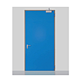 PORTE PROGET  EI2 60 1 VTL TUNNEL 150 MM TABLEAU 1070X2085 MM 9010 DIN GHE (SX)