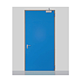 PORTE PROGET  EI2 60 1 VTL TUNNEL 150 MM TABLEAU 1070X2185 MM 9010 DIN DTE (DX)