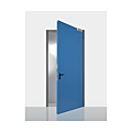 PORTE PROGET MULTI 1 VANTAIL BATI Z TABLEAU 900X2050 MM  9010 DIN D (DX)