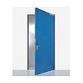 PORTE PROGET MULTI 1VANTAIL TUNNEL 100MM TABLEAU 1070X2085 MM  9010 DIN G (SX)