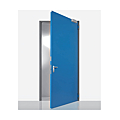 PORTE PROGET MULTI 1VANTAIL TUNNEL 100MM TABLEAU 1070X2185 MM  9010 DIN G (SX)