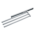 Porte torchons télescopique aluminium 3 branches longueur 460 mm rotation 90°