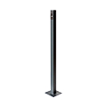 POTELET 1000 MM TUBE DE 50 AVEC EMBASE RAL 7016 AVEC BP PMR PL40/NFLH