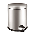 POUBELLE INOX A PEDALE 5 LITRES 