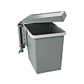 POUBELLE SWING SUR PORTE POUR CAISSON DE 45CM 15L + COUVERCLE AUTOMATIQUE