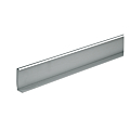 Profil aluminium arrêt de porte 2500 mm pour porte avant, à fixer sur meuble, Top Line M photo du produit