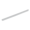 PROFIL DE COULISSAGE ET DE GUIDAGE ALU. ARGENT ANODISE  30 KG LONG 4000 MM