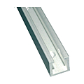 Profil en aluminium de 236 mm pour garniture type compact