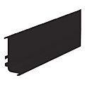 PROFIL POIGNEE PRISE DE MAIN EN L ALUMINIUM NOIR MAT LG 4100 MM