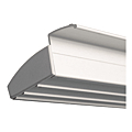 PROFIL RENFORT ARGENT AVCE POIGNEE POUR BANDEAU VENTOUSES BO800RN-->DIG0170