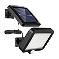 Projecteur mural LED panneau solaire avec détecteur de mouvement