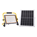 Projecteur de chantier LED panneau solaire photo du produit