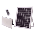 Projecteur LED extra-plat 50W, 2100 lm avec panneau solaire et télécommande IP65