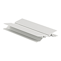 Raccord pour plinthe aluminium angle flexible