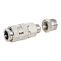 RACCORD COUPLEUR 552  1/4 MALE + REDUCTION 3/8 - 1/4 MALE
