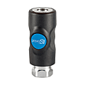 Raccord rapide sécurisé fileté femelle cylindrique ISO B photo du produit