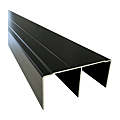 Rail haut noir mat 3 mètres 