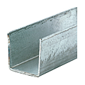 RAINURE U 25 X 25 EN 6 M SANS PATTE DE