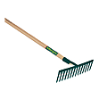 RATEAU FORGE 16 DENTS DROITES AVEC MANCHE