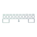 Barrette de 10 galets