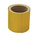 REPERAGE CONTREMARCHES ADHESIF JAUNE 10M X 100MM