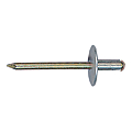 Rivet aveugle standard tête plate extra large