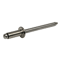 Rivet aveugle ouvert Alfo tête plate photo du produit