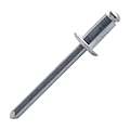 Rivet aveugle ouvert Alfo tête plate