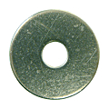 Rondelle plate extra large Ø 8 int x 24 ext mm