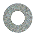 Rondelle plate MU acier zingué photo du produit
