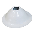Rosace conique blanche