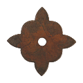Rosace seule de bouton Armorique photo du produit