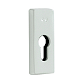 ROSETTE EXTERIEURE CLE I  BLANC E/A VIS 64 MM