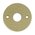ROSETTE N-6461 Ø 47 EPAIS 2 MM TROU DE BEQUILLE Ø 14 CHAMPAGNE