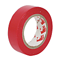 ROULEAU ADHESIF ISOLANT 10 MX15 MM ROUGE