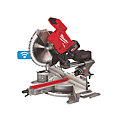 SCIE A ONGLET RADIAL LAME 305MM FMS305 1X BATT 18V 12AH CHARG EN COFFRET HD-BOX