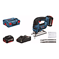 SCIE SAUTEUSE 18V POIGNEE ETRIER 2 BATT 4AH + CHARGEUR EN L-BOXX GST 18V-LI B