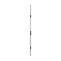 SER.3 PTS PERFORMA P.DT 1/2 TOUR EA 92MM TETIERE PLATE INOX 2300X24X3 AXE A 32 MM