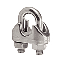 SERRE-CABLE A ETRIER INOX A4 CABLE Ø 5 MM