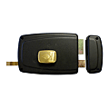 Serrure à bouton en applique monopoint 601110-02 photo du produit