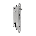 SERRURE A ENCASTRER INOX PR PROFIL 50MM 