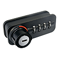 SERRURE DIAL LOCK NOIR VERSION 59.01 SENS GAUCHE NOIR AVEC 3 CAMES