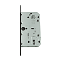 SERRURE MAGNETIQUE AGB A CLE L NOIR MAT AXE 50 ENTRAXE 90