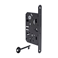 SERRURES MAGNETIQUES POLARIS 2XT AXE 50 CLE L NOIR MAT