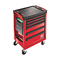 SERVANTE 6 TIROIRS ROLL ROUGE 