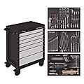 SERVANTE ATELIER 7 TIROIRS 155 OUTILS 