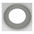 SPOT NUBE 230 BLANC METAL 2,6 W DIAM 58MM 230V