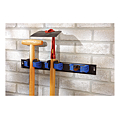 SUPPORT 3 BLOCS MANCHES SUR REGLETTE POUR Ø 5 A 38 MM  CHARGE 10 KG